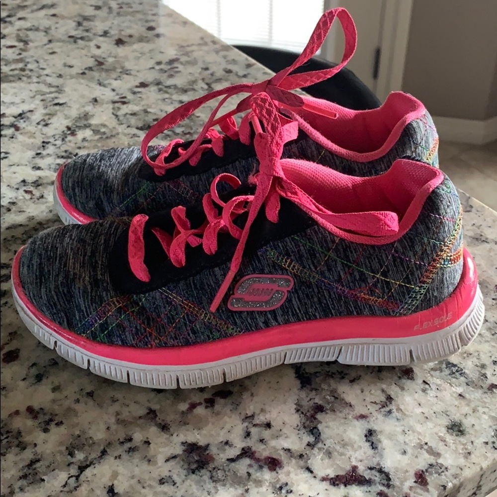 Sketchers memory foam.  Size 1